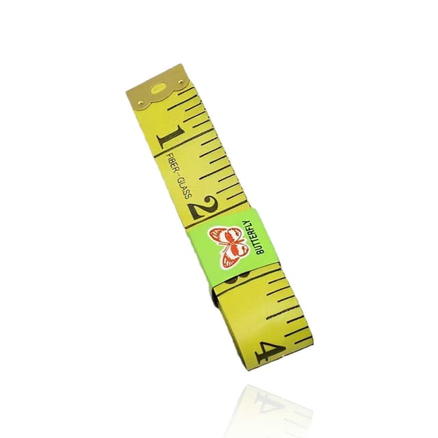 Moyic Regla de sastre para medir el cuerpo de 150cm/60 pulgadas, medidor plano, herramienta de suministros de costura para pérdida de peso, Color De coser Jak pokazano Moyic JJ5256-00B