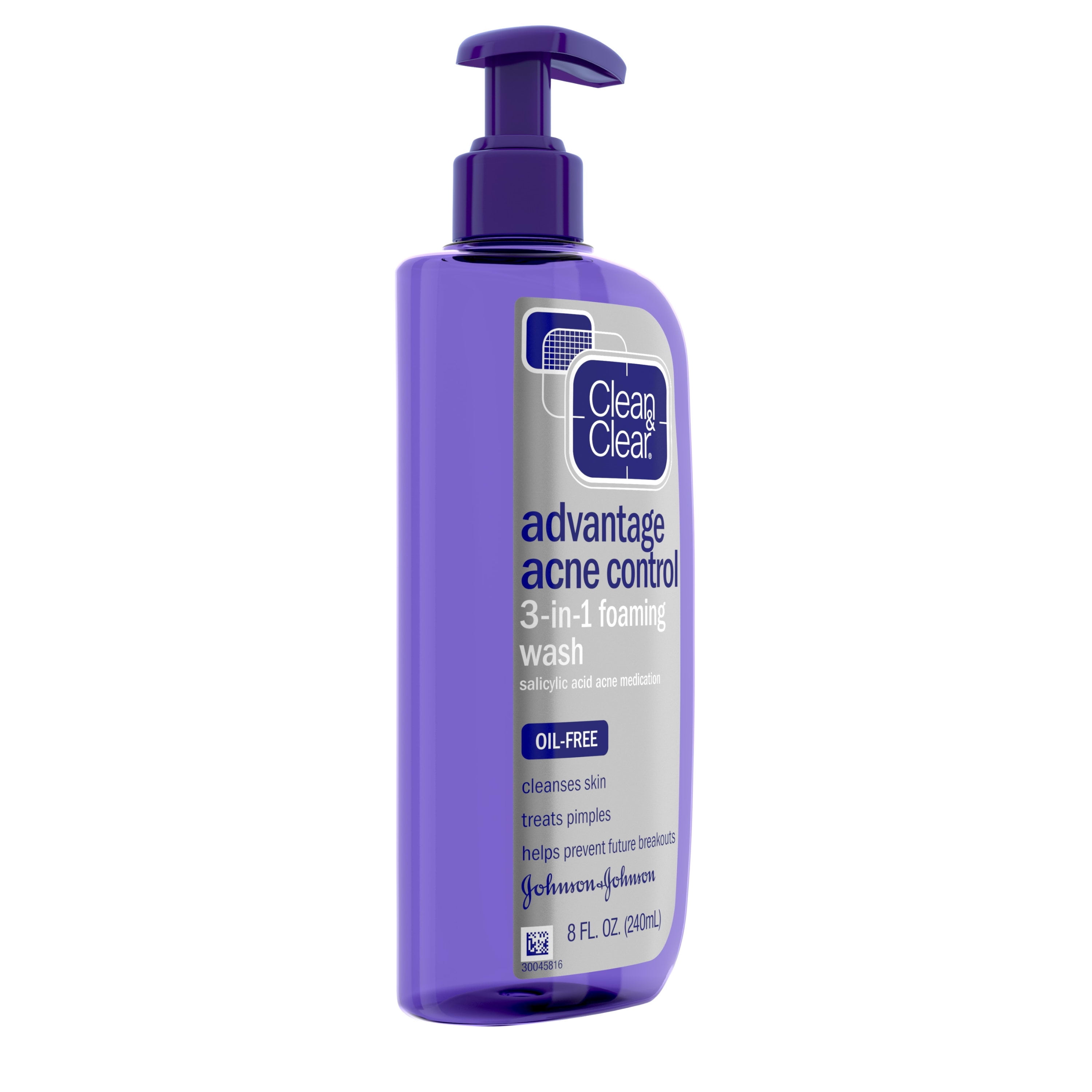 clean & clear foaming face wash