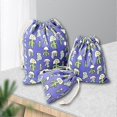 thumbnail image 2 of 3Pcs Organizer Bags Fine Texture Waterproof Canvas Useful Cactus Print All-Purpose Clothing Underwear Pouches for Dorm, 2 of 5