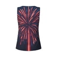 thumbnail image 5 of Lsque Fireworks3 Printed Workout Tank Tops for Women, Athletic Sports Tank Tops, Compression Sleeveless Dry Fit Shirts,Sleeveless Yoga Shirt-Medium, 5 of 9