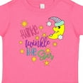 thumbnail image 4 of Inktastic Twinkle, Twinkle, Little Star with Yellow Moon in Night Cap Boys or Girls Toddler T-Shirt, 4 of 5