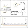 thumbnail image 3 of pitrice Multifunctional Space Saving Metal Hangers with Rotating Hook Creative Clothes Storage Hanger Artifact, 3 of 9
