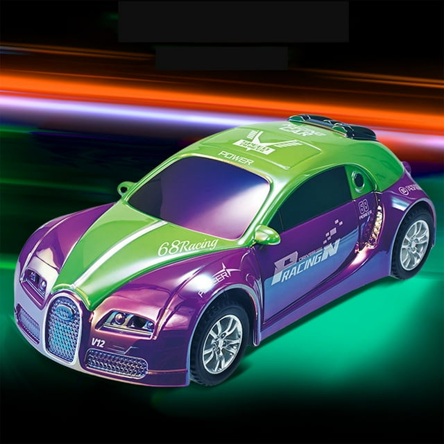 Dvkptbk Cool Racing C Ar Light and Sound Effects Drift Car Toy Sports Car for Children Car Model