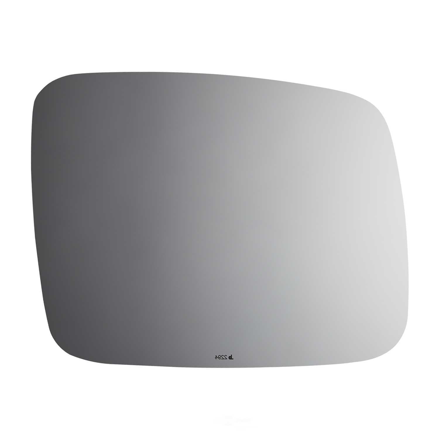 Burco Side View Mirror Replacement Glass - Clear Glass - 2294