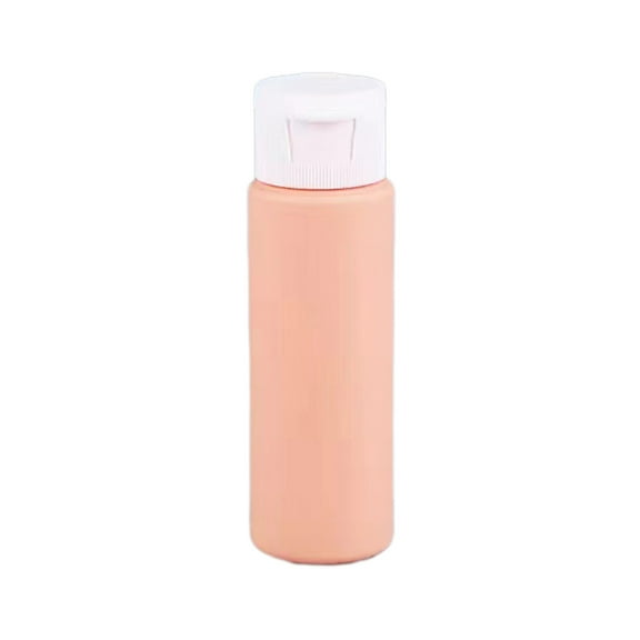 Topukaiba Travel Bottles Travel Size Leak Proof Refillable Bottles 50Ml Squeezes Containers With Flip Caps For Lotion Shampoo Cosmetics Easy To Carry Fresh Color Matching Pink