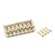 thumbnail image 1 of 7 String Guitar Saddle Bridge Fixed Bridge for Electric Guitar/Strings Through Body Guitar Replacem, 1 of 5