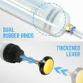 thumbnail image 5 of DNA MOTORING 200cc Brake Oil Change Detachable Fill Syringe Fluid Extractor w/ Extension Hose, 5 of 7