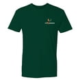 thumbnail image 2 of Men's FloGrown  Green Miami Hurricanes Rally Mascot T-Shirt, 2 of 3