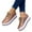 Rose Gold, variant on Babysbule Shoes Women, Women Fashion Shoes Round Toe Thick Heels Lace-up Casual Lightweight Spring Casual Sneakers