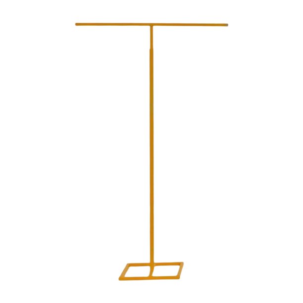 Soporte para telón de fondo de boda en forma de T, altura ajustable, decoración del hogar, decoración navideña, metal Oro Ancho 80cm