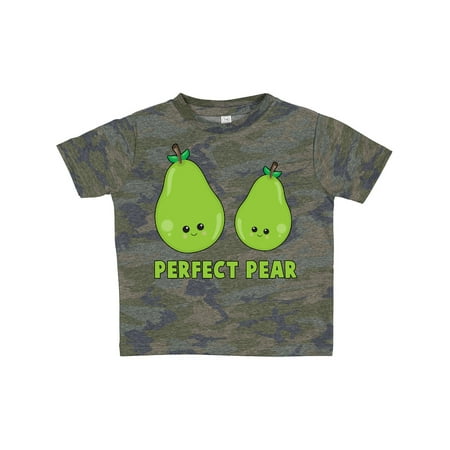 

Inktastic Perfect Pear Outfit Couple Funny Fruit Pair Gift Toddler Boy or Toddler Girl T-Shirt