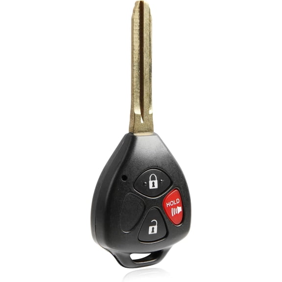 Key Fob Replacement Keyless Entry Remote for 2015 20016 2017 2018 2019 Toyota Yaris 3-Button Remote Head Key (HYQ12BBY, 89070-52G50, H Chip)
