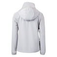 thumbnail image 3 of Women's Cutter & Buck  Gray Milwaukee Brewers City Connect Charter Eco Recycled Full-Zip Jacket, 3 of 3