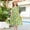 Green, variant on SGFCWSX Girls Casual Swing Dress Graphic Print Sleeveless A-Line Summer Midi Sundress Black Size 8-9 Years