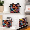 thumbnail image 6 of Starfish Large Capacity Foldable Storage Baskets with Handle, 10.8"x10.5"x10.6", Toy Storage Cube Organizer Storage Containers, 6 of 6