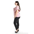 thumbnail image 2 of Blusa con moño al frente Roman Fashion /Tallas Extras, 1874 (Rosa) rosa 42, 2 of 6
