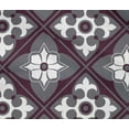 thumbnail image 4 of oneOone Cotton Flex Gray Fabric Floral & Tiles Moroccan Dress Material Fabric Print Fabric By The Yard 40 Inch Wide, 4 of 4