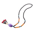 thumbnail image 1 of Hecho a mano bohemio borla perlas de vidrio suéter cadena colgante collar joyería jinwen Collar pendiente, 1 of 6