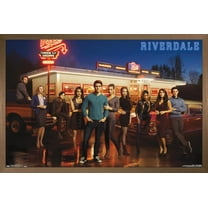 Riverdale - Group Wall Poster, 14.725" x 22.375", Framed