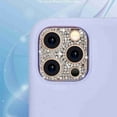 thumbnail image 6 of Dteck 3D Bling Diamond Camera Lens Protector for iPhone 13 Pro Max Protective Lens Decoration Glitter Metal Camera Cover for iPhone 13 Pro Max, rosegold, 6 of 7
