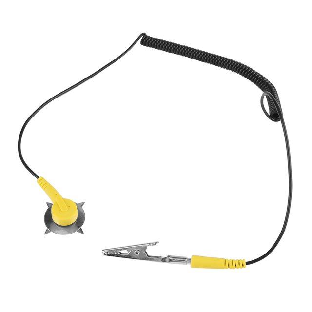 Bracelet de Mise à la Terre ESD Antistatique, Tapis de Mise à la Terre avec Décomposition Statique de 0.1s, Résistant aux Acides Alcalins pour Réparation Électronique