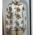 thumbnail image 6 of Fuzzy Jacket for Women Cute Faux Fur Shearling Coats Teddy Winter Coats White XL, 6 of 8