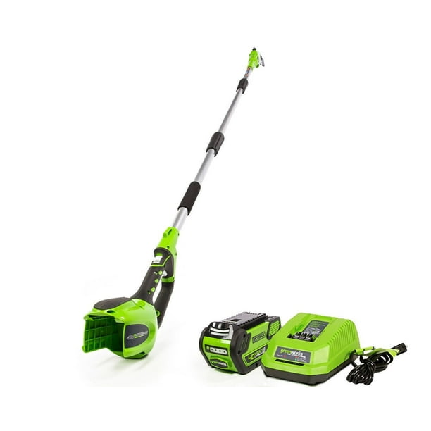Greenworks 40V 8" Cordless Battery Pole Saw w/ 2.0 Ah Battery & Charger
