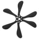 thumbnail image 5 of 3 almohadillas nasales profesionales para gafas de ciclismo (negras), 5 of 8