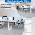 thumbnail image 4 of Bote de basura SHSYCER Office Mesh 4 L (paquete de 10), alambre metálico, 4 of 8