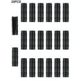 thumbnail image 1 of GLFILL Film Clip Adapter Clamp Connectors Greenhouse Frame Black Smooth Finish 32mm, 1 of 9