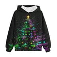 thumbnail image 6 of MKOSPLRT 2-14Y Oversized Christmas Hoodies Kids with Pockets Long Sleeve Drop Shoulder Xmas Pullover Funny Graphic Sweatshirts, 6 of 7