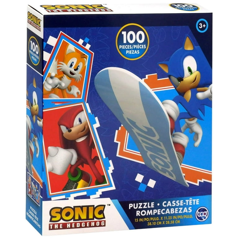 ソニック　ジグソーパズル Sonic The Hedgehog & Friends 48pc & 100pc Jigsaw Puzzle Set