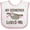 White and Pink, variant on Inktastic My Godmother Loves Me Girls Sloth Girls Baby Bib