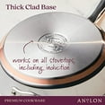 thumbnail image 6 of Anolon  Nouvelle Copper 11-Piece Mixed Cookware Set, Silver and Black, 6 of 10