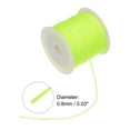 thumbnail image 4 of Uxcell Nylon Cord DIY Making Satin String Craft Wire with Plastic Spool 147ft, Fluorescent Yellow, 2 Pack, 4 of 4