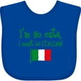 thumbnail image 3 of Inktastic So Cute Italian Boys or Girls Baby Bib, 3 of 4