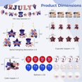 thumbnail image 4 of Decoraciones del 4 de julio Timcorr 40 piezas suministros para decoración del Día de la Independencia, 4 of 5