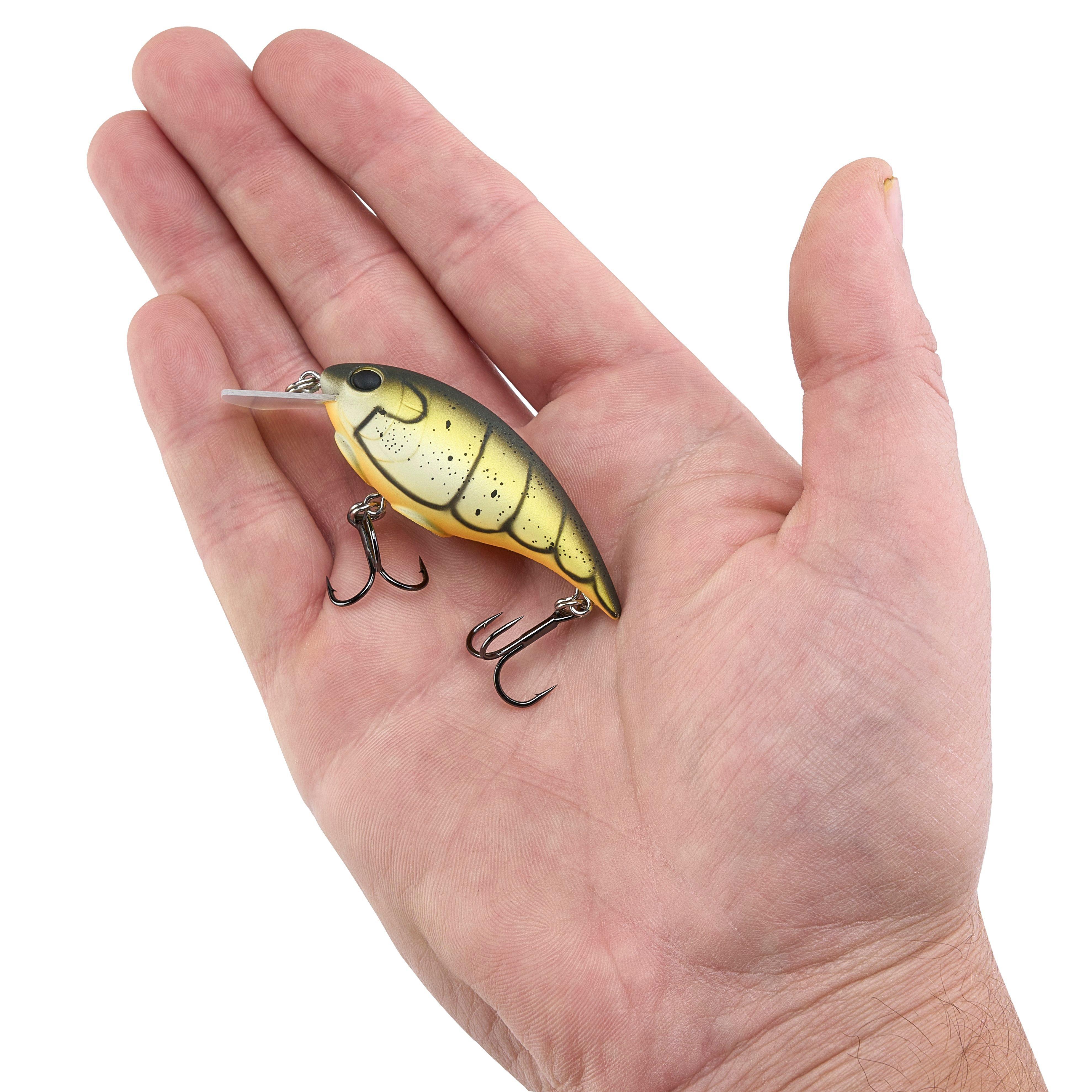 Berkley Shallow Money Badger Fishing Crankbait, 2.5 in, Hybrid Baitfish-Crayfish