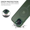 thumbnail image 2 of BENTOBEN iPhone 15 Plus Case Compatible with Mag-Safe, 6.7" Tpu Magnetic Car Mount Support, Anti-Fingerprint Shockproof Protective Cover for iPhone 15 Plus 6.7 inch, Dark Green, 2 of 7