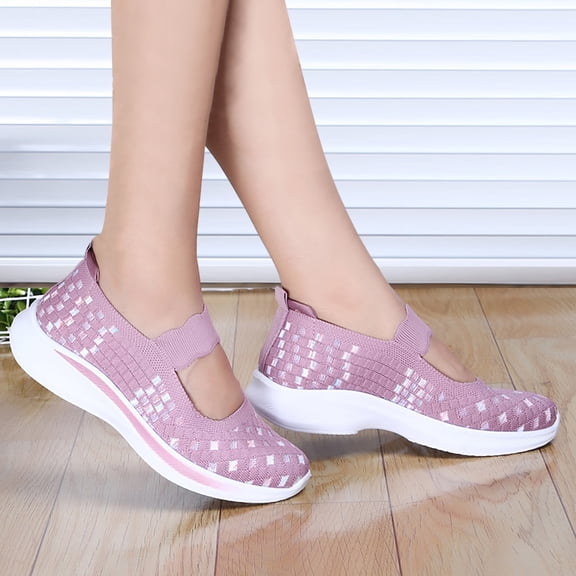 Vedolay Womens Business Casual Shoes Shoes for Women's Soft Comfy Non-Slip Walking Loafers,RD1 8