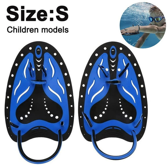 Swim Hand Paddles, Professional Swim Training Paddles Flat Webbed Fin Equipment For Men Women teenager, Hand Paddle For Swim-QIUPING