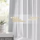 thumbnail image 2 of Cortinas opacas MYSKY HOME plisadas con forma de pellizco, 228 x 229 cm, color blanco, 2 of 9