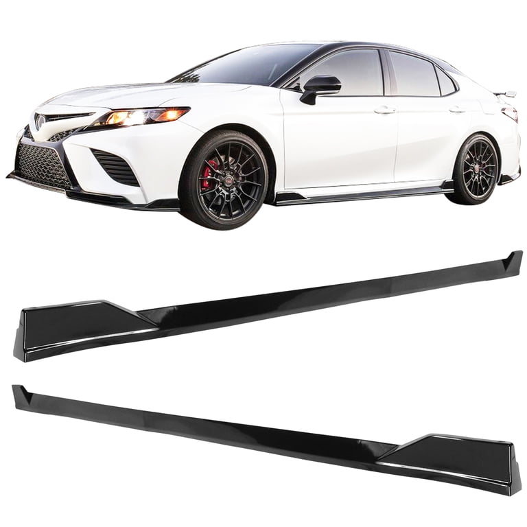 Fits 18-24 Toyota Camry SE XSE TRD Style Rocker Panel Side