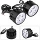 thumbnail image 2 of 1 Pair Universal Motorcycle Headlight LED Driving Fog Spot Head Light Spotlight Lamp, 2 of 4
