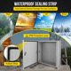 thumbnail image 4 of Yeshouse caja eléctrica de acero IP66, a prueba de agua y polvo, con cerradura y placa de montaje, ideal para conexiones eléctricas en proyectos de interior o exterior, 4 of 8