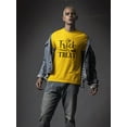 thumbnail image 2 of Trick Or Trear. Spider And Broom T-Shirt Men -Image by Shutterstock, Male Large, 2 of 4