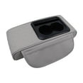 thumbnail image 1 of Cojín para reposabrazos de coche, protector de consola central, accesorios interiores, antiarañazos Gris, 1 of 8