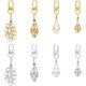 thumbnail image 1 of 8 soportes ajustables para collares de piedras vacías de acero inoxidable y joyas de oro., 1 of 7