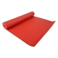 thumbnail image 3 of Fitvids 1/4-Inch High Density Thick Non Slip Workout Yoga Mat with Carry Strap, Red, 3 of 4