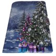 thumbnail image 2 of PKQWTM Christmas Gifts Trees Outdoor Winter Snowy Landscape Book Cover Book Protector Book Sleeve Book Pouch Book Bag 6x9 inch, 2 of 4